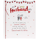 For My Husband Couple Design Valentine's Day Card