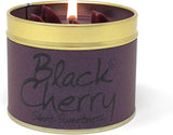Black Cherry Scented Tin Candle