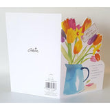 UK Greetings To Both of You Spring Flower Easter Card featuring colorful floral design for a special couple greeting.