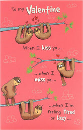 Sweet Poem Valentine's Day Card