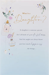 UK Greetings Birthday Card for Daughter - What is a Daughter?