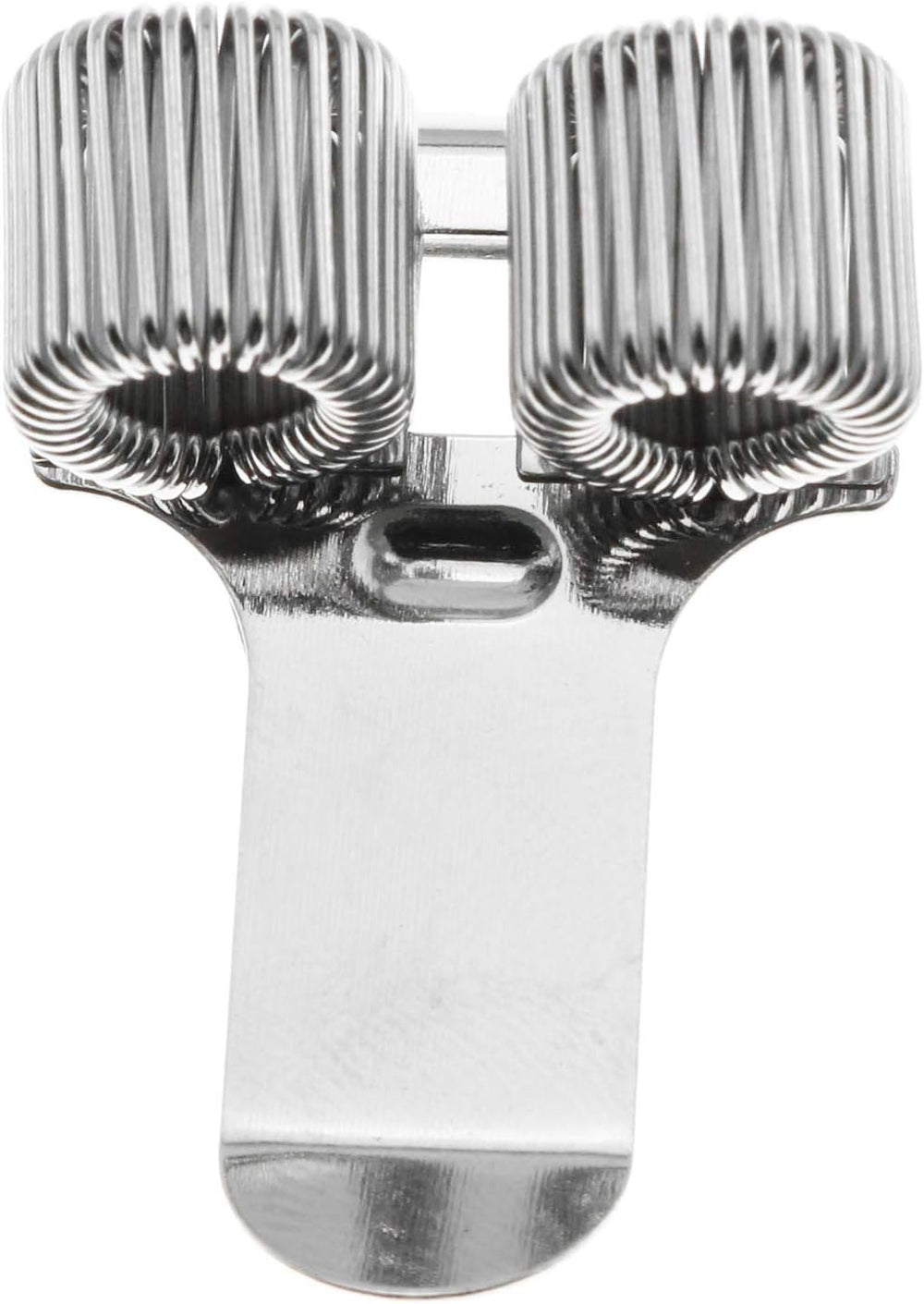 Double Hole Metal Pen Holder With Pocket Clip