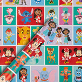 Disney Characters Design 2M Gift Wrapping Roll
