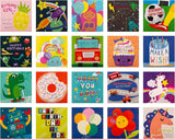 Kids Fun Designs Multipack of 20 Birthday Cards