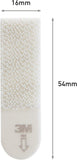 3M Command Small Picture Hanging Strips showing two adhesive strips attached to a photo frame for damage-free wall hanging.