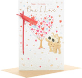 Boofle Birthday Card for The One I Love - Cute Design