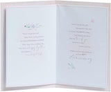 UK Greetings Mum & Dad 60th wedding anniversary greeting card with floral design and heartfelt message.