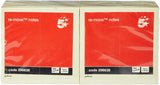 Yellow 5 Star Office Re-Move Notes repositionable pad with 100 sheets, 76x76mm, ideal for quick notes and reminders, pack of 12.