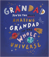 UK Greetings Father's Day Card for Grandad - Sweet Space Design