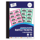 Cloakroom tickets 1 - 1000