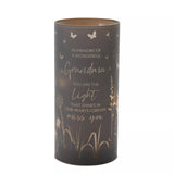 Widdop Thoughts of You LED Memorial Tube Light - Grandma - Commemorative Light Present Memory Sentimental Message