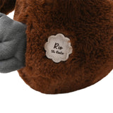 Softies® Rio Plush Sitting Rooster 28cm, soft and cuddly decorative toy with detailed feathers and vibrant colors.