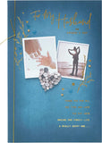 UK Greetings premium Father's Day card for husband, featuring heartfelt design and quality craftsmanship, ideal for celebrating dads.