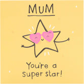 UK Greetings Mother's Day Card for Mum - You're a Super Star Design