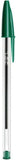 BIC 875976 Cristal Medium Ballpoint Pens 1.0mm Green - Single