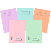 Silvine A5 Notebooks Assorted Pastel Colours Single