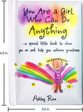 Carte Blanche Little Keepsake Book "You Are a Girl Who Can Do Anything" from Blue Mountain Arts, featuring colorful cover and inspiring design