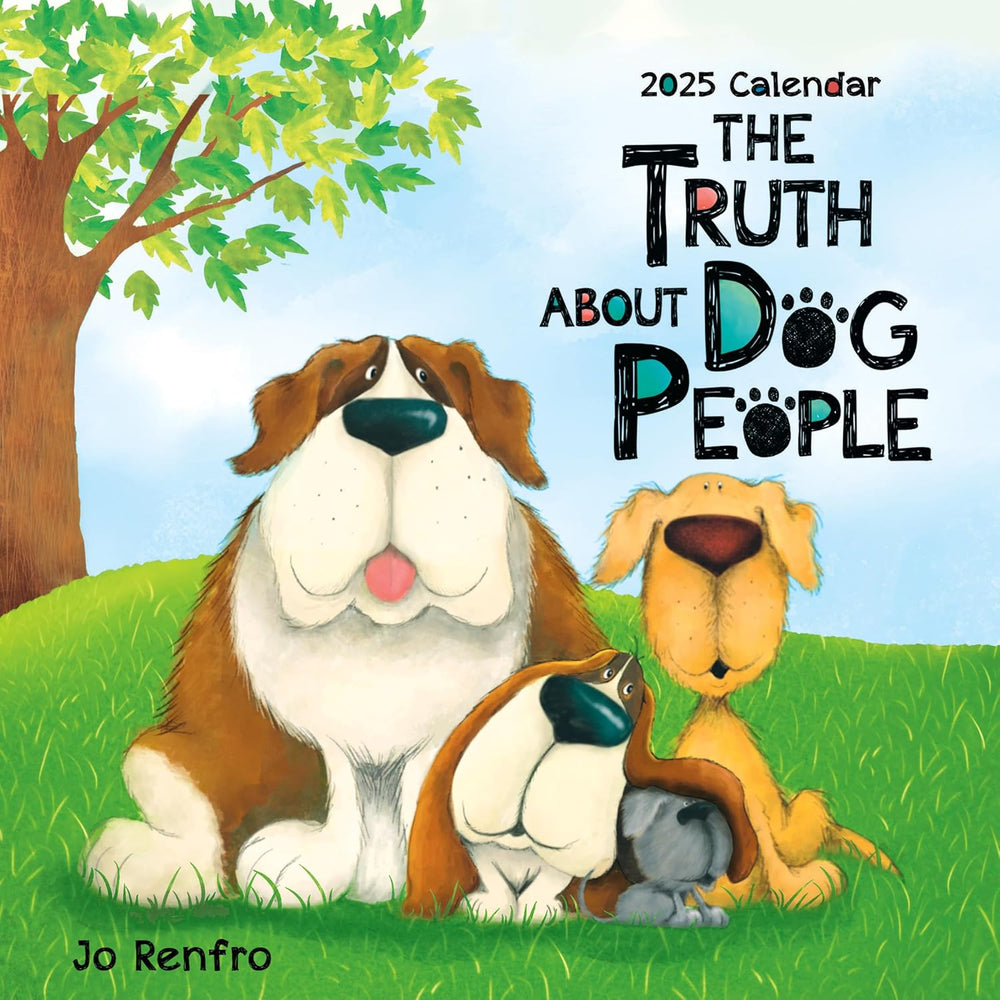 Carte Blanche book titled "The Truth About Dog People" featuring a hardcover with a minimalist design on the cover.