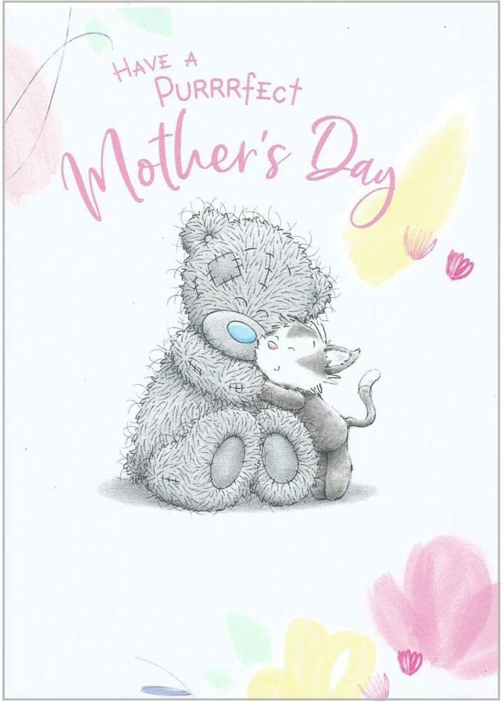 Carte Blanche Bear from the Cat Mother's Day greeting card featuring a cute bear design on a festive card.