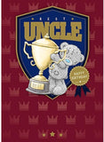 Carte Blanche Best Uncle Me to You Bear birthday greeting card featuring a cute bear illustration for celebrating special occasions.