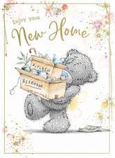 Carte Blanche Me to You Bear Tatty Teddy new home greeting card featuring a cute teddy bear illustration.