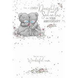 Carte Blanche Me to You anniversary greeting card for daughter and son-in-law, featuring a heartfelt design and elegant message.