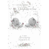 Carte Blanche Me to You special anniversary greeting card for son and daughter-in-law, featuring heartfelt design and premium quality.