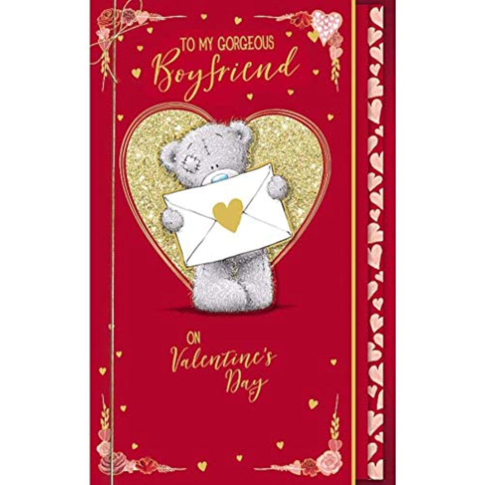 Carte Blanche Valentine's Day greeting card featuring a romantic message for my perfect fiancé, with elegant design and heartfelt sentiment.