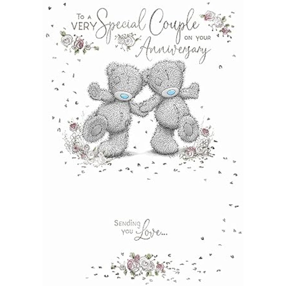 Carte Blanche Very Special Couple Anniversary Card displaying elegant design and heartfelt message for celebrating love and milestones