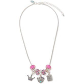 Elegant Carte Blanche Princess Beaded Necklace featuring intricate beadwork and a delicate design, perfect for stylish accessories.
