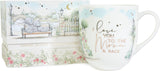 Tatty Teddy luxury bone china 'Moon and Back' mug by Carte Blanche, presented in satin-lined gift box, ideal for loved ones.