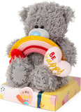 Carte Blanche M7 Be Happy Rainbow Plush Soft Toy with colorful rainbow design, cuddly and soft for children.