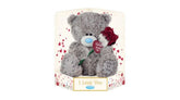Carte Blanche plush bear soft toy, 16cm, adorable love you design, perfect gift for children and plush toy enthusiasts.