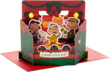 3D Pop Up Peanuts Comics Christmas Card