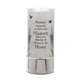 Celebrations Thoughts of You Memorial Tube Light with 'heaven' tribute message, a heartfelt keepsake and decorative light.