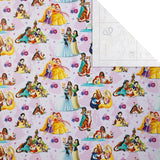 Disney Princesses & Pets Design 2M Gift wrap Roll