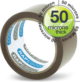 Rapesco Germ-Savvy® Antibacterial: 960 Tape Dispenser with 1 Brown Packing Tape