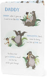UK Greetings Disney Jungle Book Daddy birthday card featuring colorful jungle characters and a cheerful design.
