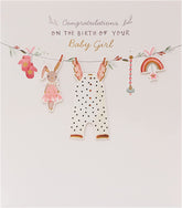 Congratulations It's a Girl New Baby Cards
