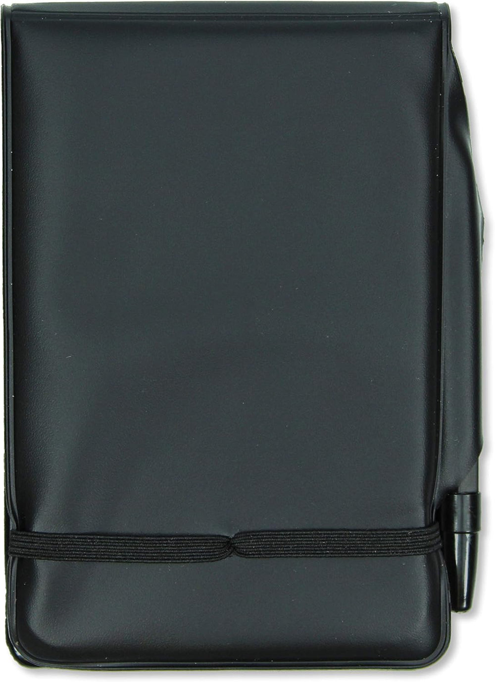Silvine Elasticated Pocket Notebook with 80 Pages and Durable PVC Covers with Pen