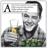 Funny Emotional Rescue Morphed birthday card for him, featuring humorous male-themed design, perfect for celebrating his special day