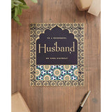 UK Greetings greeting card featuring a beautiful Eastern print design with a heartfelt message for a husband.