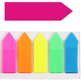 Foska pack of 125 assorted color index sticky notes and page markers for office organization and note-taking.