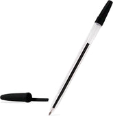 Ballpoint Pens – Black Ink (Pack of 50) – Medium Tip, Smooth Writing, Office & School Use