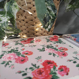 Cath Kidston set of 10 GBCC notecards with matching envelopes, featuring 2 charming floral designs for stationery and correspondence.