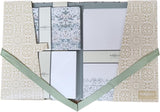 William Morris-themed stationery writing set by GBCC featuring floral designs on paper and envelopes.