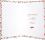 Nan and Grandad Christmas Greeting Card with Heartfelt Festive Wishes