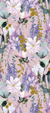 Glick Luxury Gift Wrap tissue paper in Buddleia color, elegant floral design for premium gift packaging.
