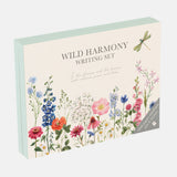 GSC Wild Harmony writing set with elegant stationery, featuring a letter paper and matching envelopes in a floral design.