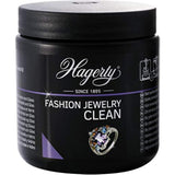 Hagerty Fashion Jewel Clean 170ml jewelry cleaning solution in a clear bottle with a white cap, for jewelry care and cleaning.